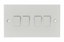Picture of 4 Gang 2 Way Lights Switch